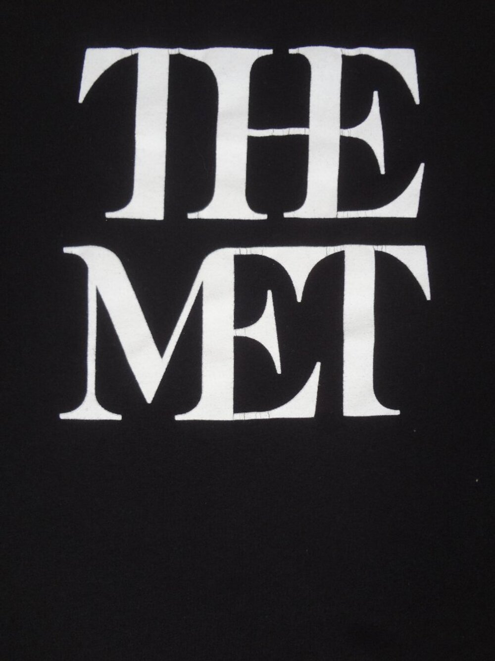THE MET  METROPOLITAN MESEUM OF ART NYC BLACK XXL 2XL T-SHIRT L908 (SPOT C PICS*